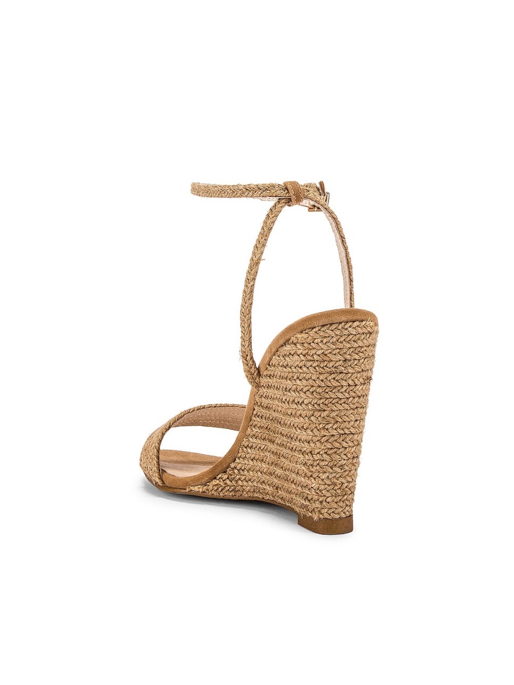 RAYE Beige Braided Wedge Sandals - Picture 3 of 5